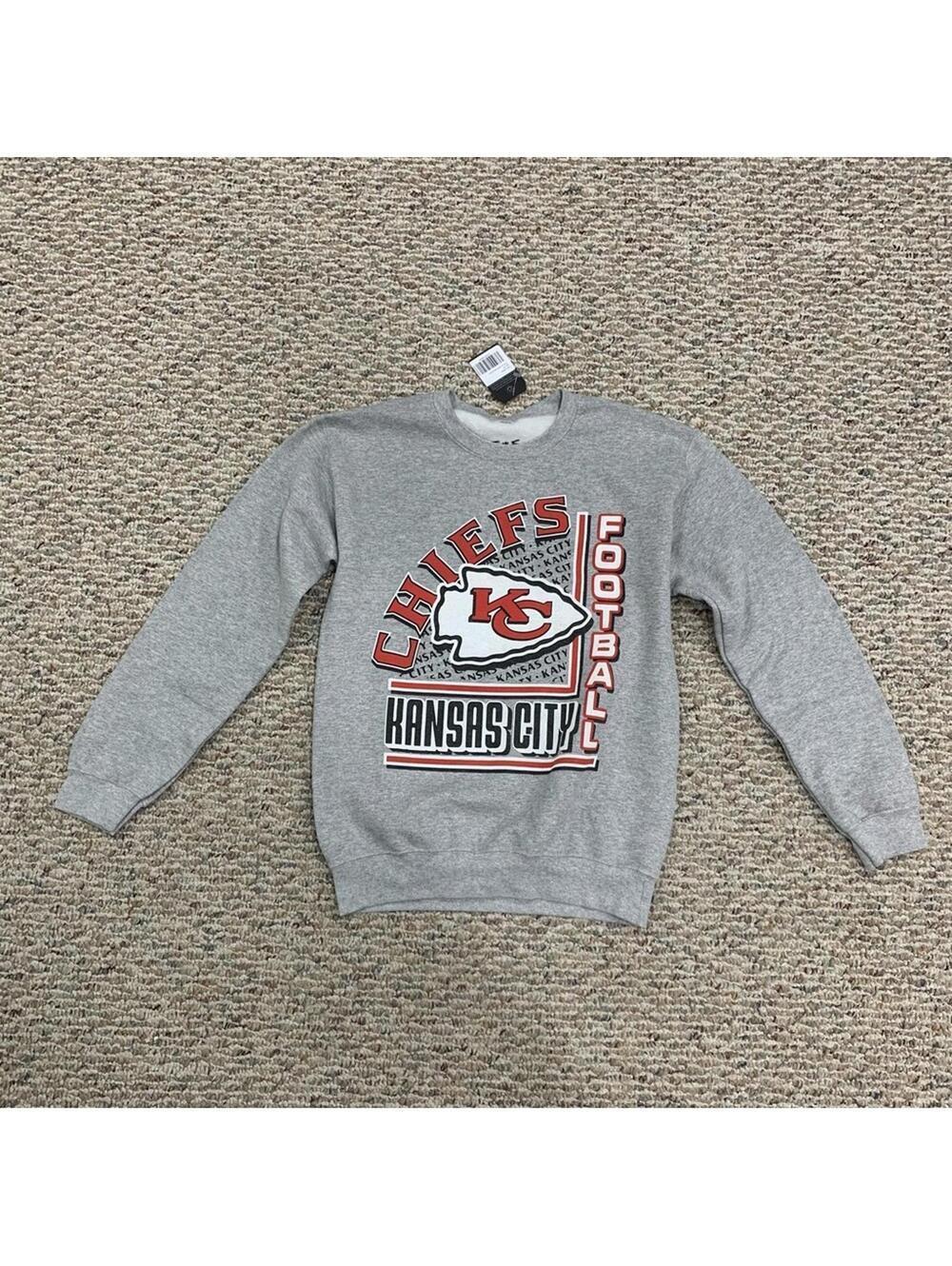 Junk Food Clothing Kansas City Chiefs Crewneck - XS